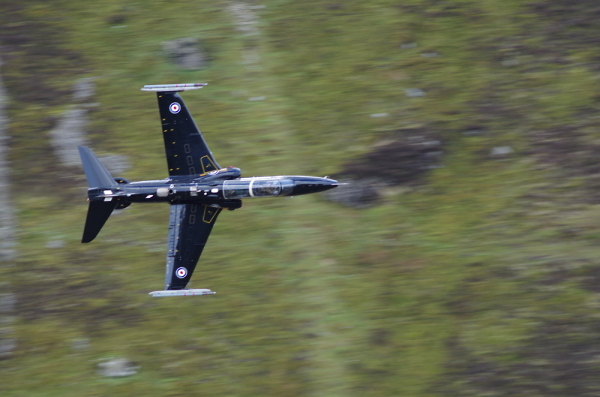 RAF Hawk T2 low level