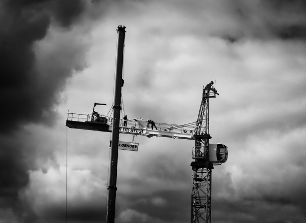 Working high and under protection