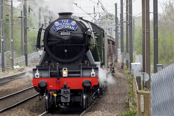 Flying Scotsman at Durham