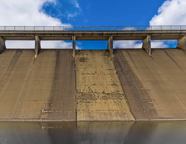 Higher Tamar Lake dam
