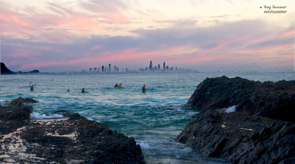 SURFERS PARADISE FROM THE ALLEY