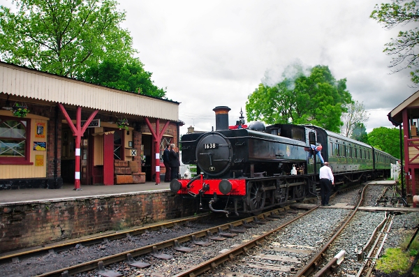 Tenterden Station Arrival.