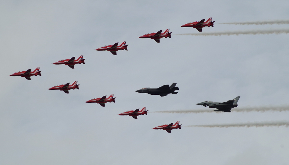 Reds with F-35 and Typhoon