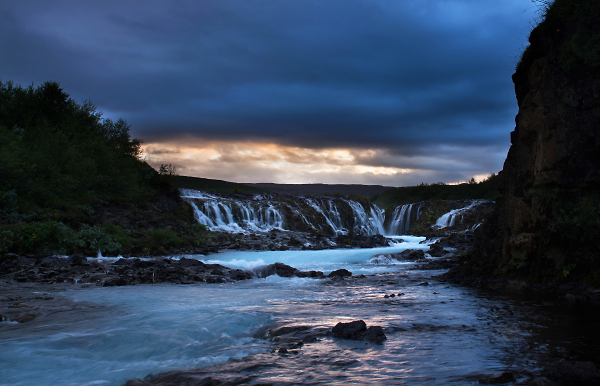 Turqoise falls