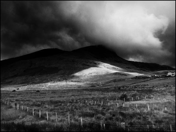 Y Garn Under Stormy Skies