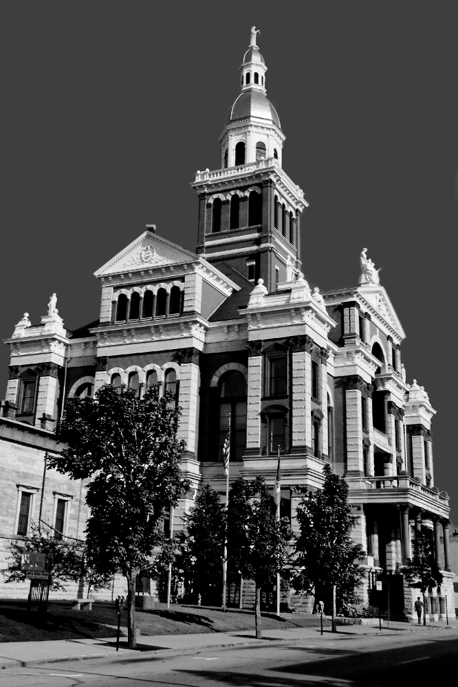 City Hall before the storm