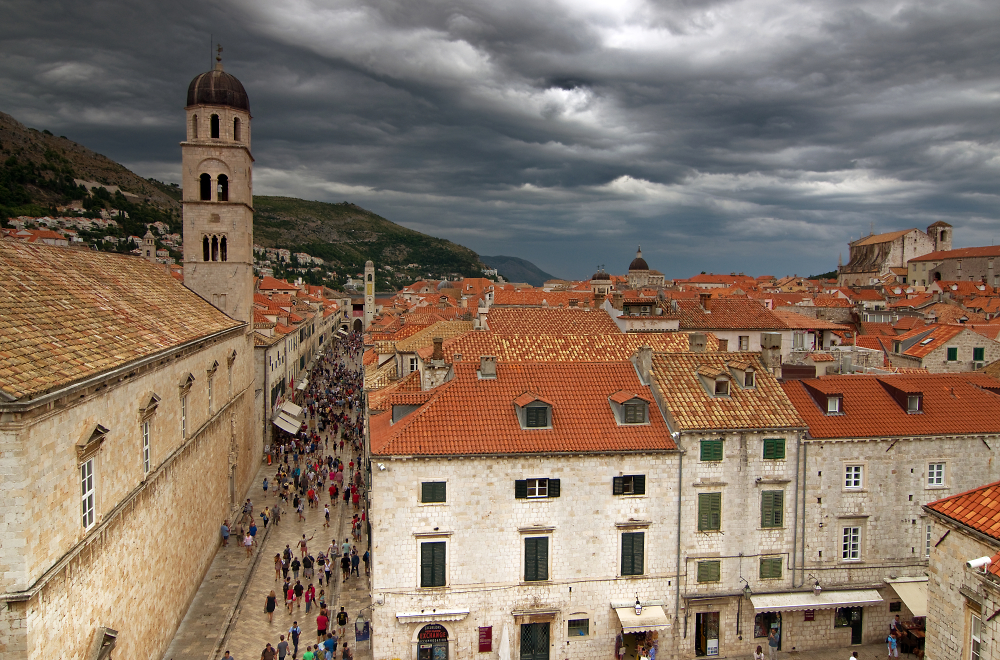 Dubrovnik from The City Wall