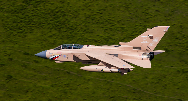 Granby desert pink RAF Tornado.