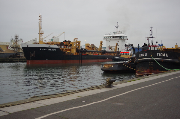 A busy Poole Harbour