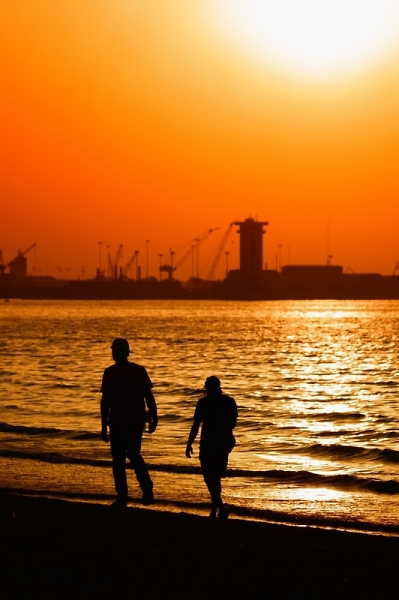 A walk on the beach
