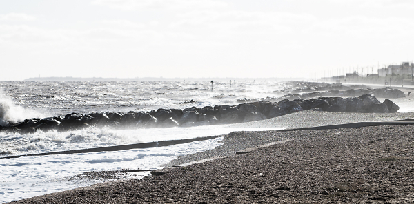 Felixstowe wind and spray