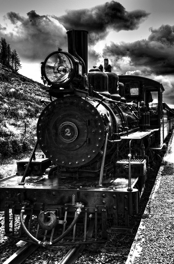 Brecon Mountani Railway Engine