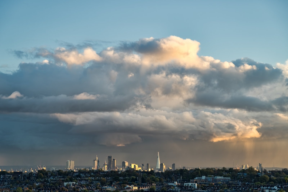 Clouds over London