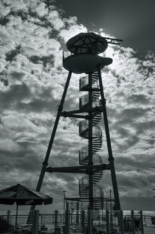 Zip slide, Bournemouth Pier