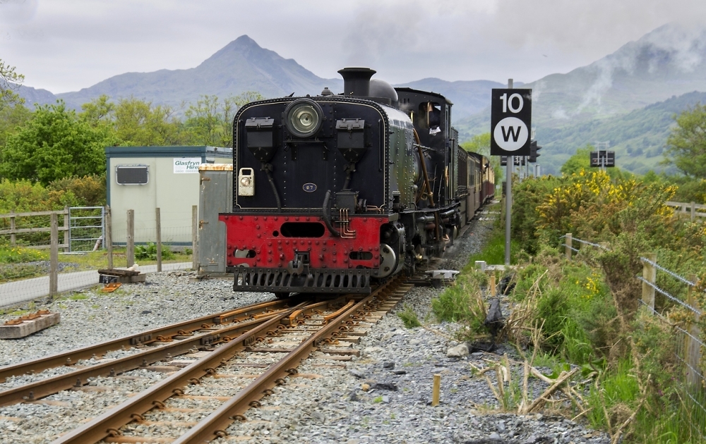 Steam at Pont Croesor