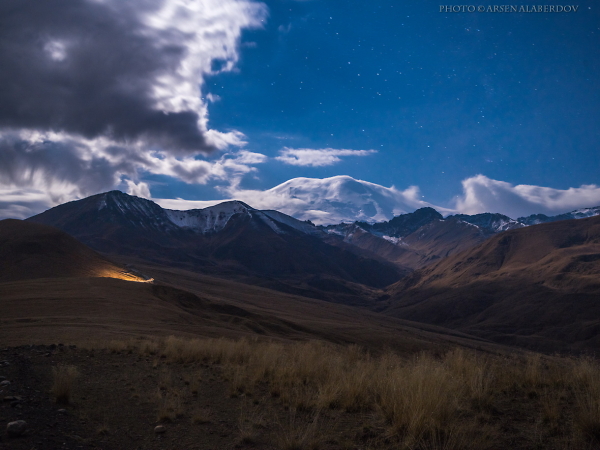 NIGHT ELBRUS, 645Z , HD 645 28-45 4.5