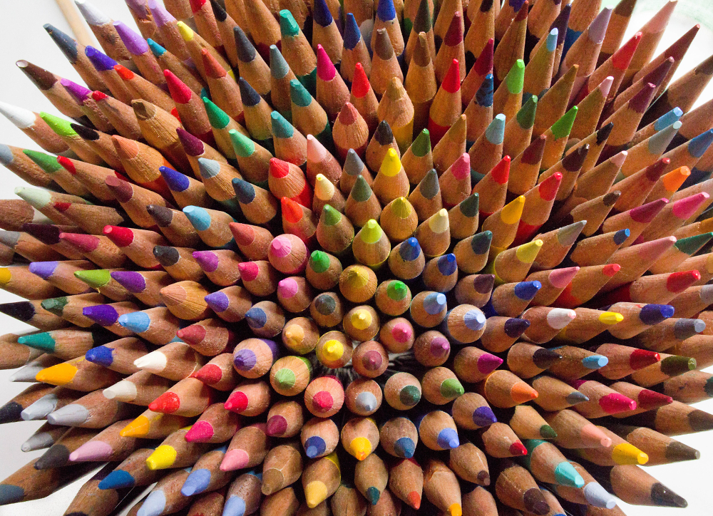 My Coloured Pencils, Study #1