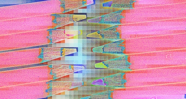 PIcasa pink pencils
