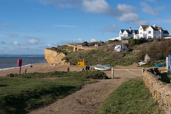 The Beach at Burton Bradstock