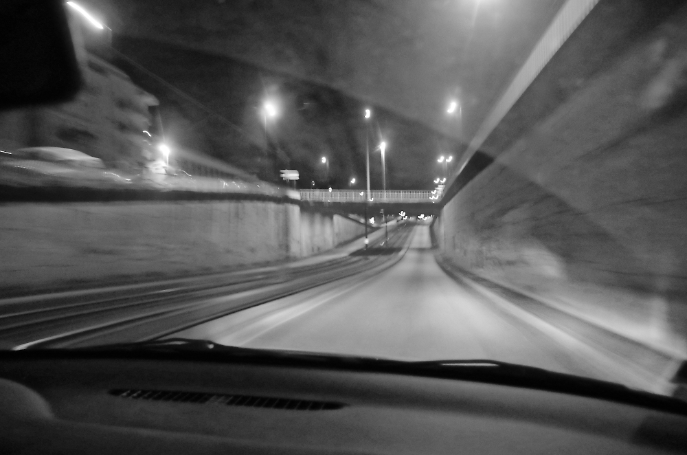Just a photo from the passenger's seat