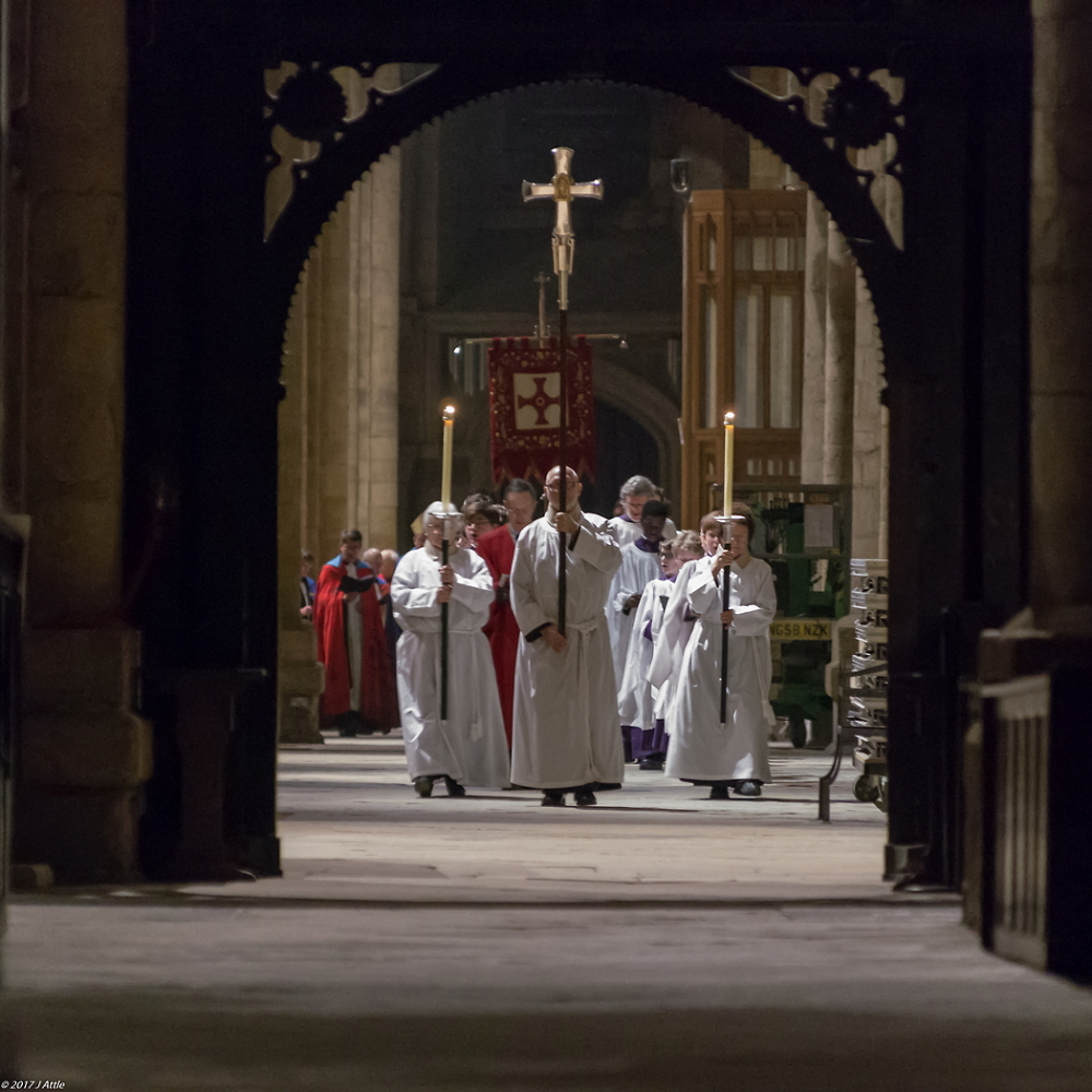 St Cuthbert's Day Evensong Procession