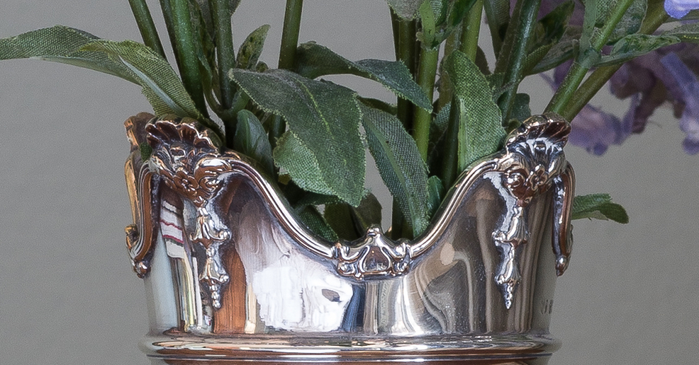 The Odd Couple: Fake Flowers, Real Silver