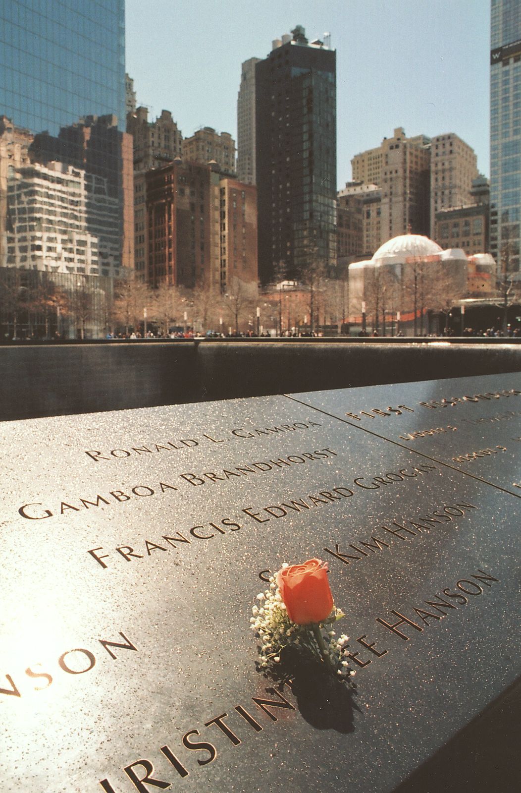 NYC -- 9/11 memorial-- Colour Version