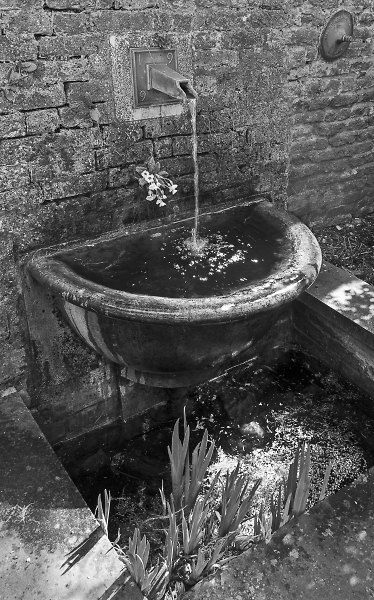 Fenton House fountain.