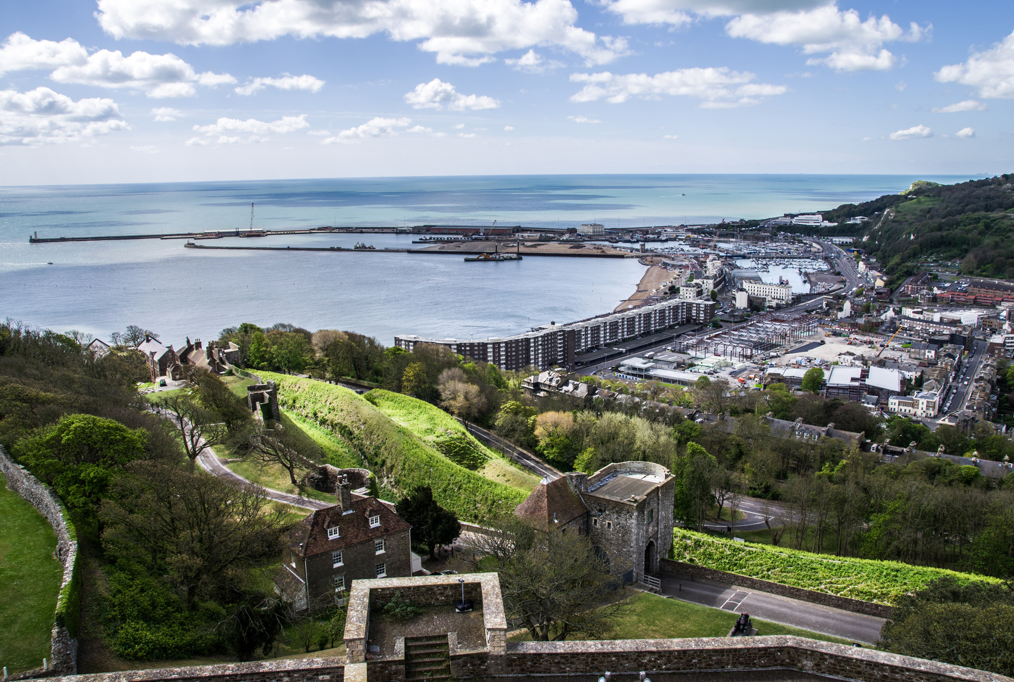 Dover from the Castle