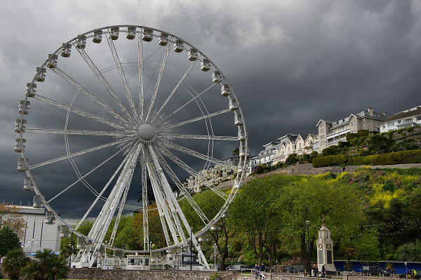 Big Wheel in Torquay on a very dull day