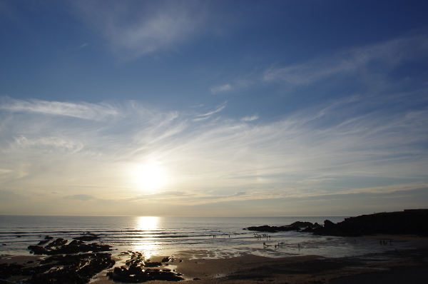 Crooklets beach