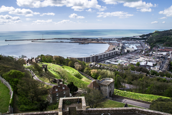 Dover from the Castle