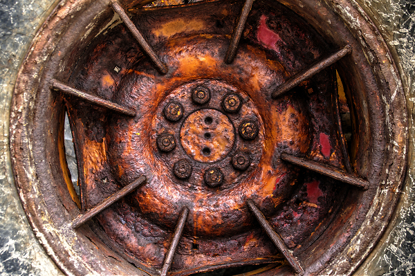 Tractor Wheel detail