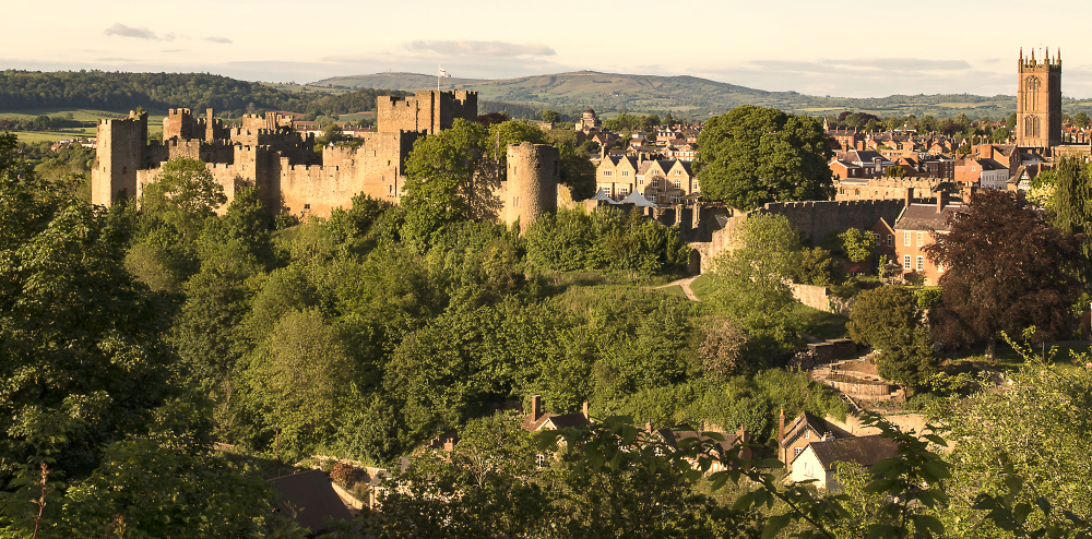 Ludlow from Whitcliffe Common