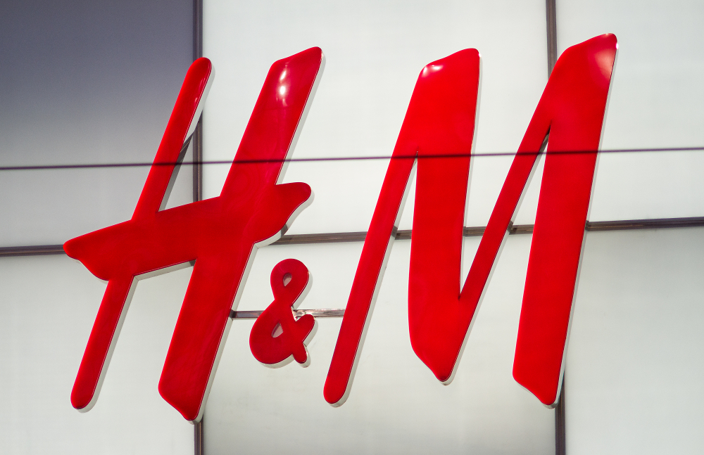 Very Large H&M Sign, Dundas Square, Toronto