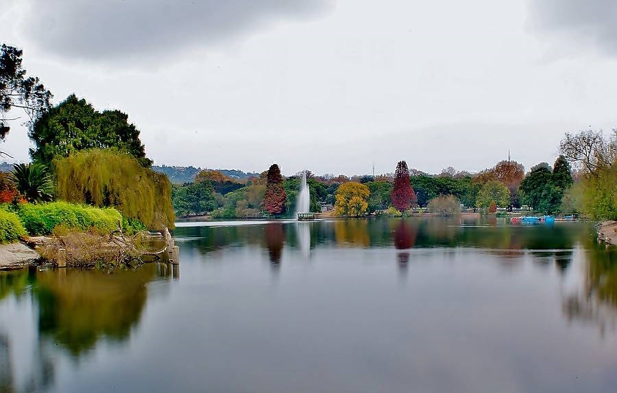 Zoo Lake in Autumn
