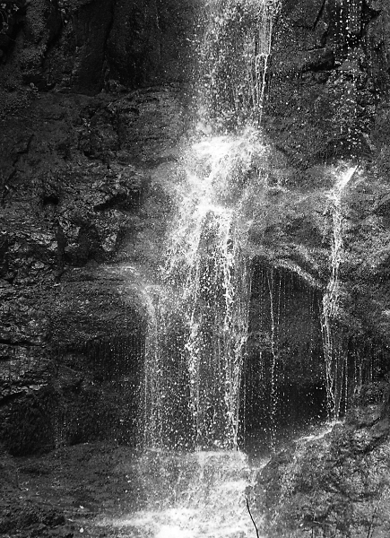 waterfall at Glenariffe