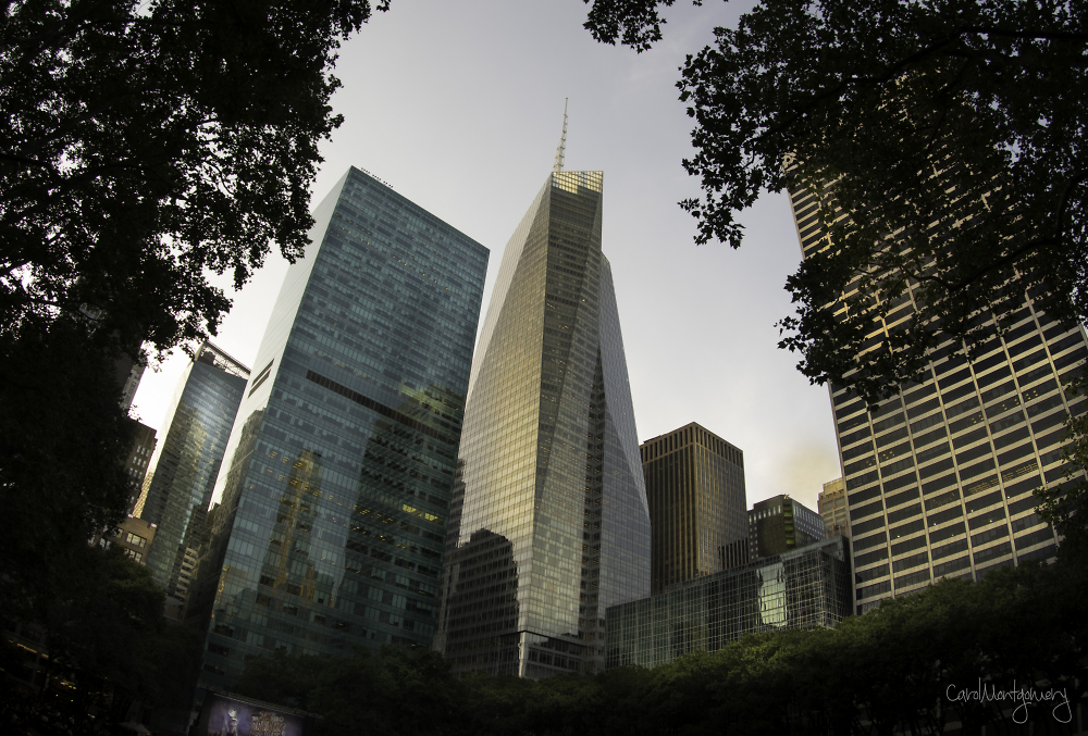 Movie night at Bryant Park