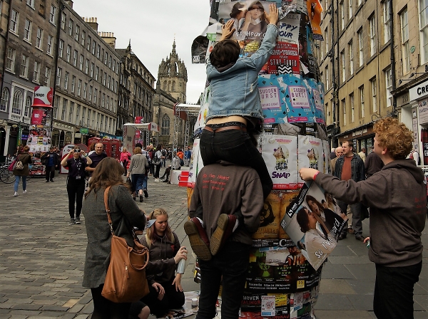 Advertising the show!!