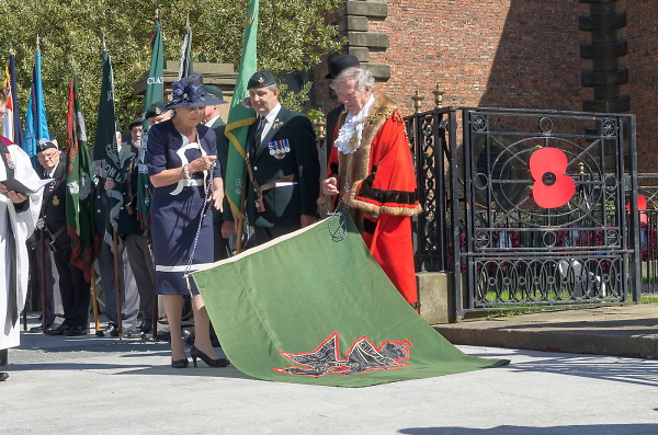 Sjt Cooper VC Ceremony