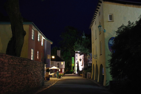 Portmeirion by night