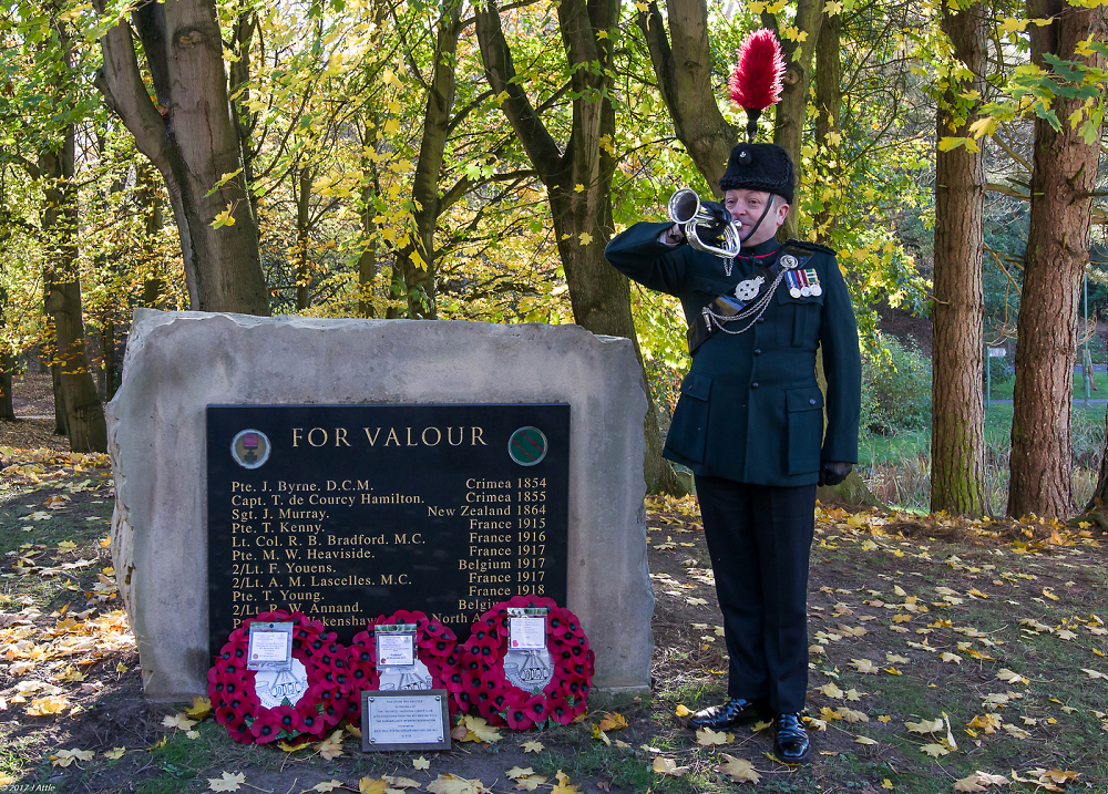 VC Stone Ceremony, remembering the VC winners of the DLI