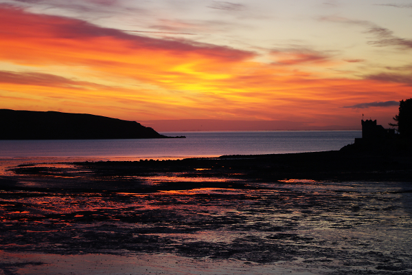 Sunrise over The Solway