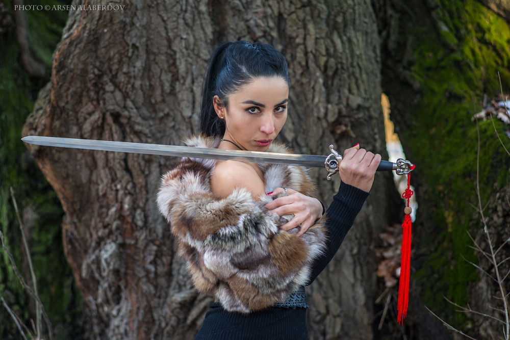 WOMAN WITH THE SWORD