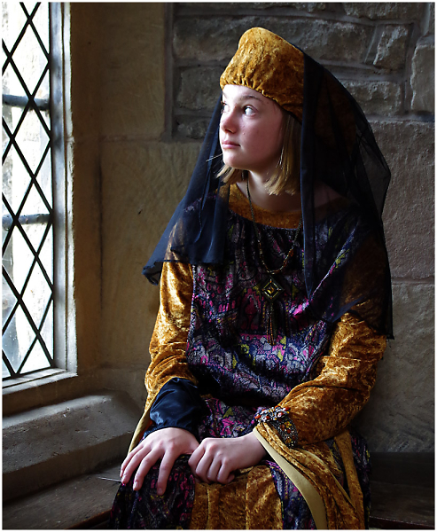 Charlotte at Haddon Hall