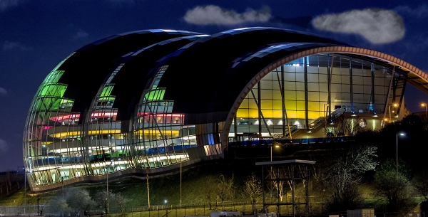 The Sage at night