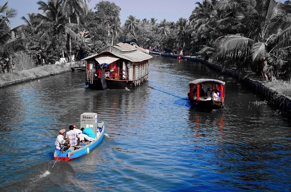 Special delivery - Backwaters, Kerala