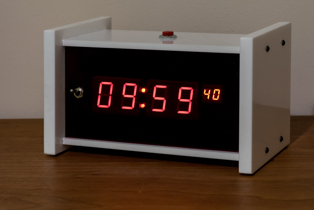 Rapberry PI Digital Clock