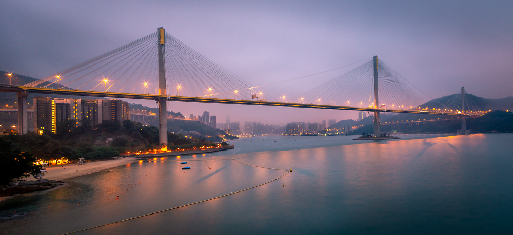 Sunrise in Hong Kong