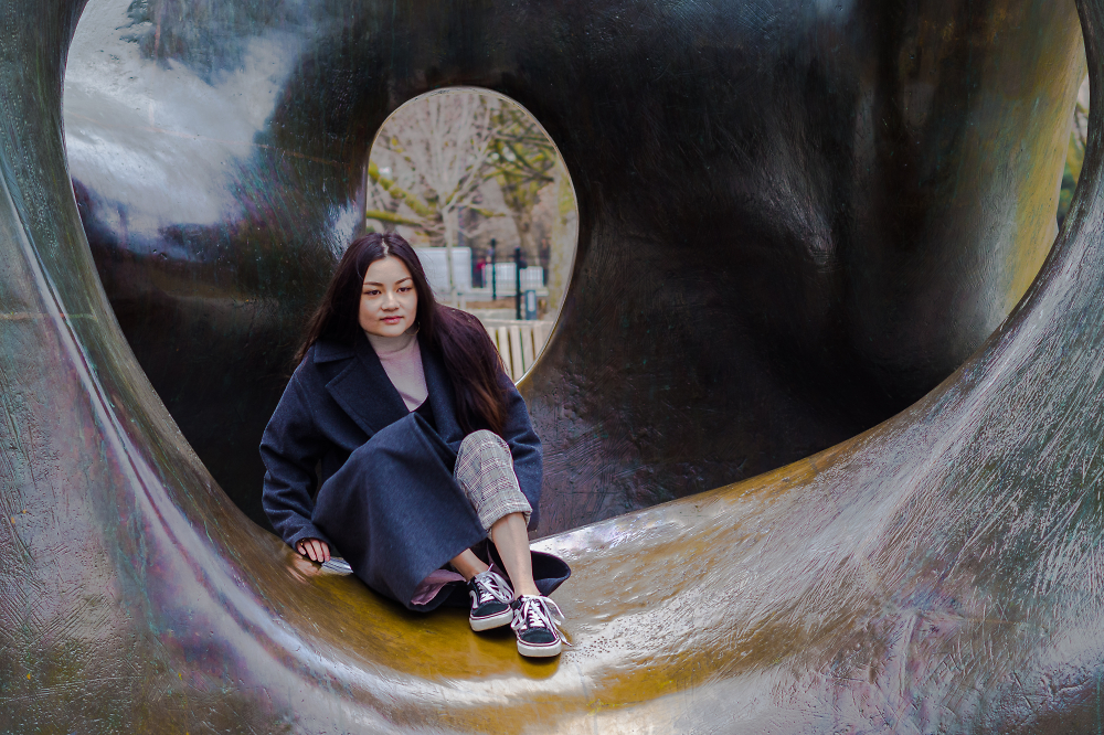 Inside a Henry Moore
